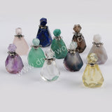 Gemstone Silver Perfume Bottle Connector (Really Can Hold Perfume)