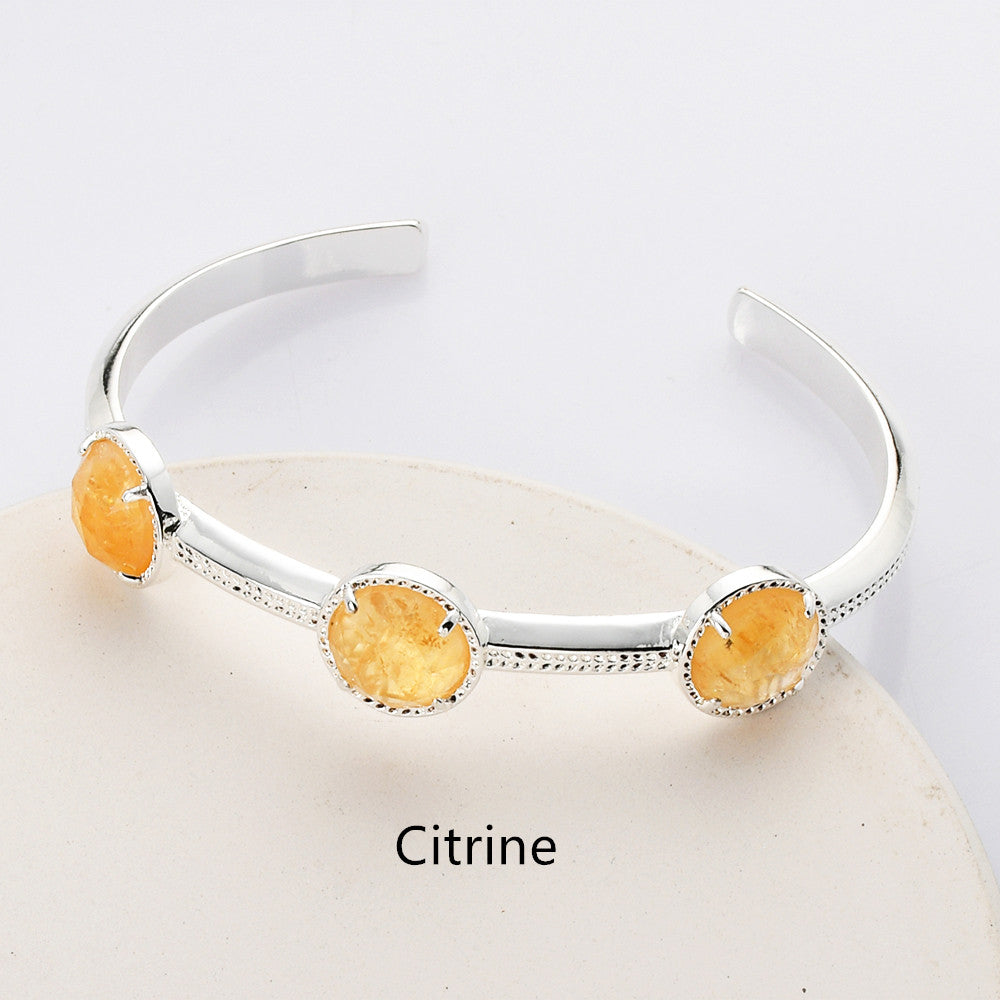citrine bracelet,  gemstone bracelet