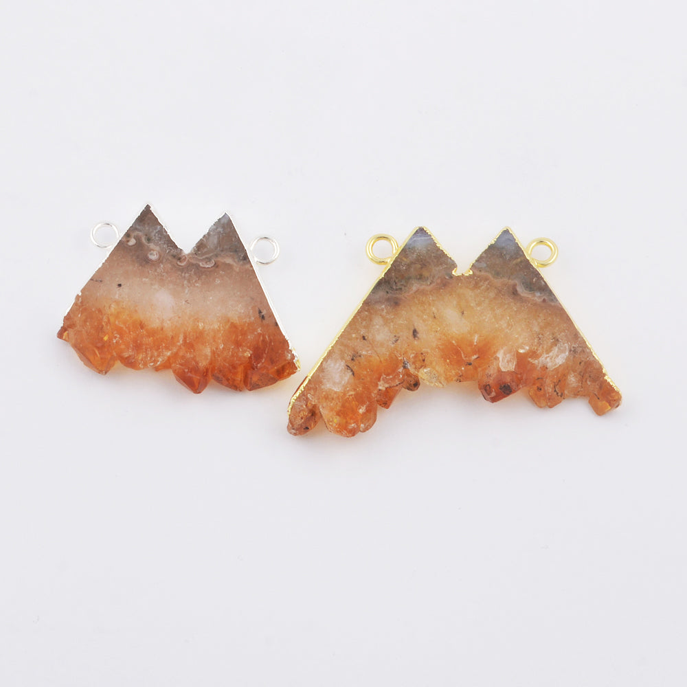 Mountain Shape Natural Slice Cirtine Connector WX1792