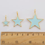 Star Gold Plated Rainbow Pendant WX1102