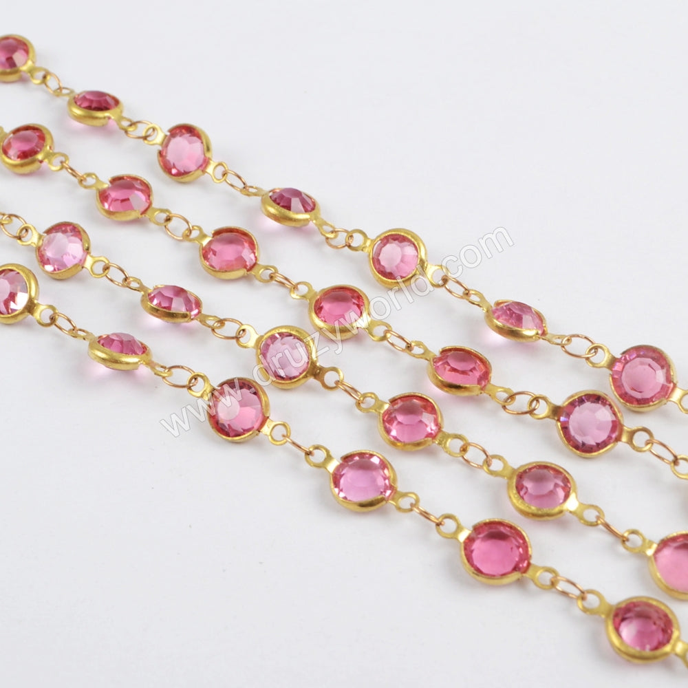 Pink Rosary chain
