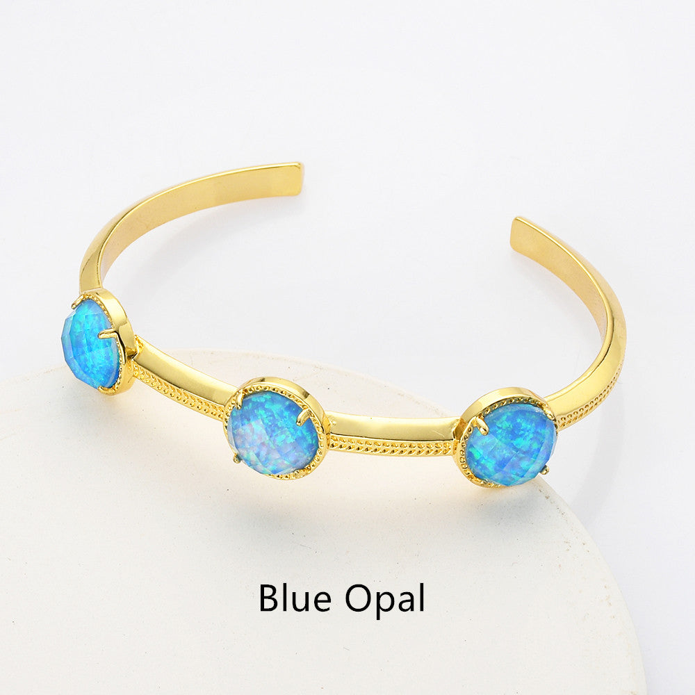 blue opal bracelet