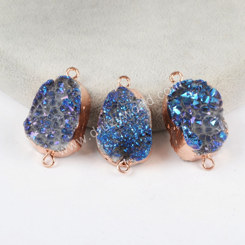 Blue Druzy Jewelry Making