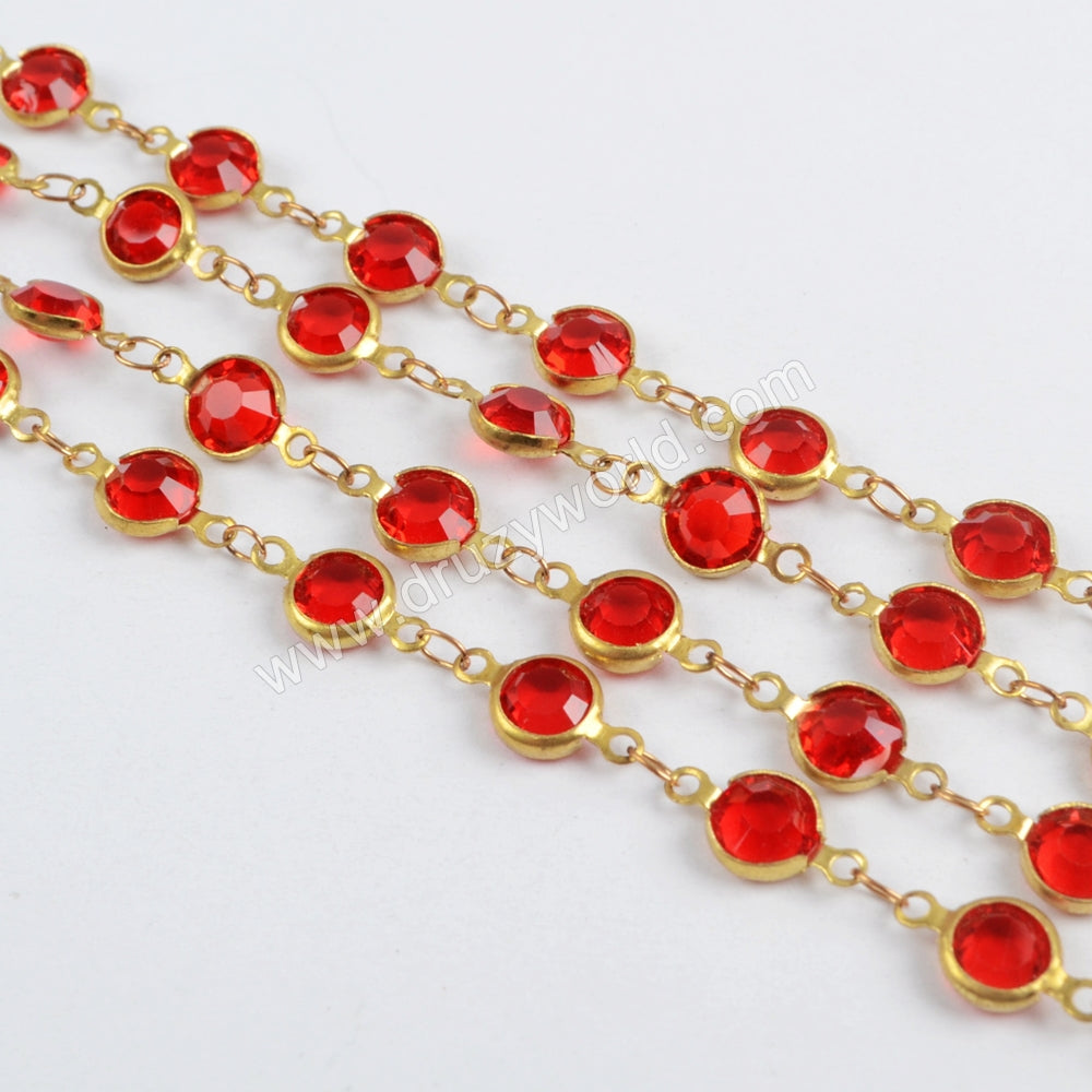 Red Rosary Chain