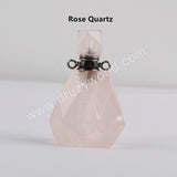 Gemstone Silver Perfume Bottle Connector (Really Can Hold Perfume)