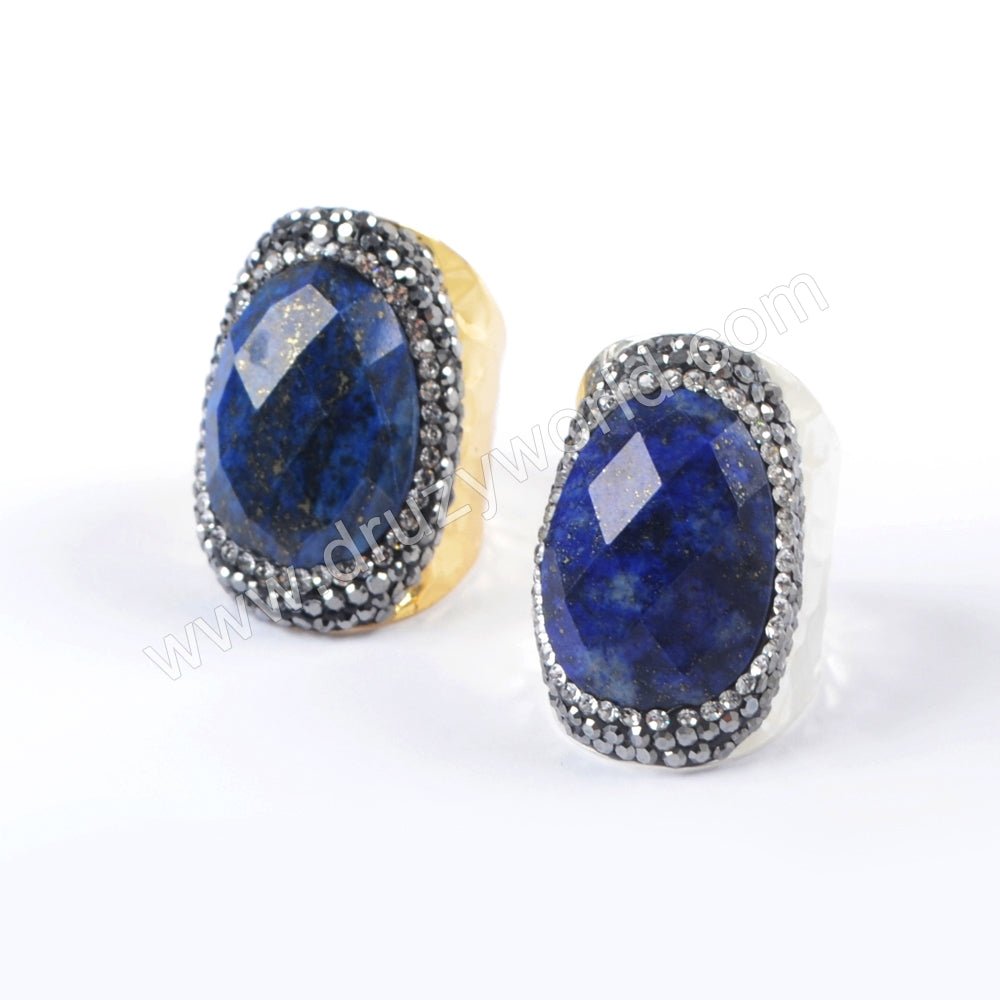 Lapis Lazuli Ring Gold