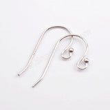 5pairs/lot,Gold Plated 925 Sterling Silver Fish Hook PJ153