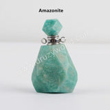 Gemstone Silver Perfume Bottle Connector (Really Can Hold Perfume)