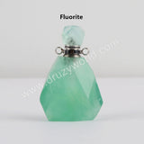 Gemstone Silver Perfume Bottle Connector (Really Can Hold Perfume)