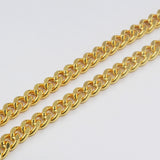 16 Feet Gold Plated Brass Thick Cable Chain, For Necklace Bracelet Jewelry Making, Wholesale Supply PJ489