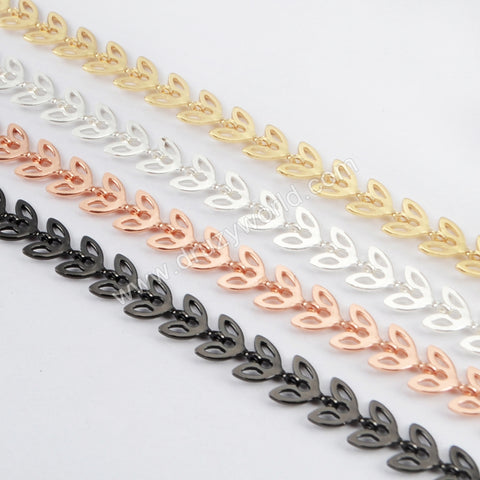 Brass Metal Fishtail Chain PJ089