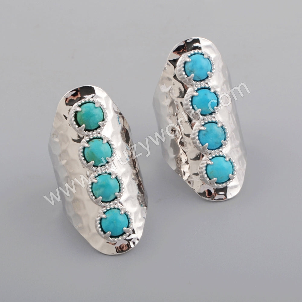 Natural Turquoise Ring 