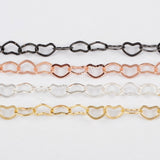 18" Heart Shape Necklace Chain PJ092