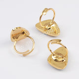 Gold Plated Copper Turquoise Ring G1837