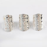 Gold Plated Open Band Ring Blank Ring With Decorative Pattern PJ029-G