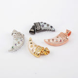 CZ Micro Pave Metal Pendant Charm Making Jewelry WX1311