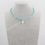 Cowrie Shell Freedom Beads Chocker WX1079