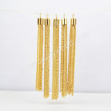 Wholesale Gold Plated Chain Tassel Jewelry Finding PJ017-G