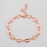 Wholesale Gold Plated Metal Slice Finished Bracelet PJ413-G