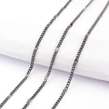 10 Pcs Gold Plated 1mm Thin Connector Chain Necklace, Jewelry Finding PJ262