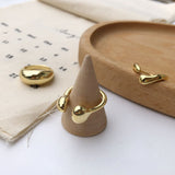 Gold Plated Open Adjustable Ring AL362