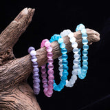 Cats-Eys Stone 8mm Bead Yoga Bracelet AL275