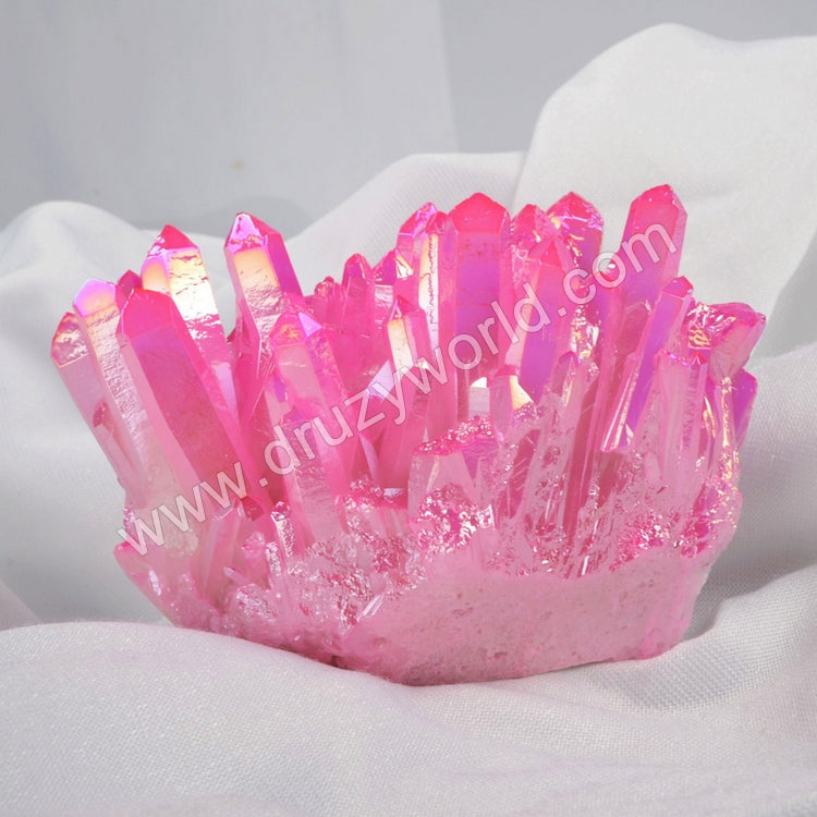 pink Crystal Cluster 