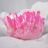 5pieces/lot,Hot pink Crystal Cluster