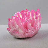 5pieces/lot,Hot pink Crystal Cluster