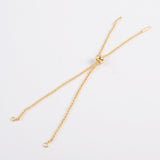 Gold Adjustable Chain Bracelet PJ290