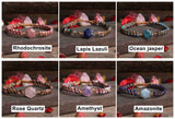Hexagon Stone Handmade Boho Summer Adjustable Bracelet AL288