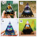 60mm Healing Organ Pyramid Home Decor AL325