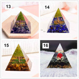 60mm Healing Organ Pyramid Home Decor AL325